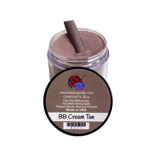 LadyBug BB Cream Tan Acrylic Powder  2 Oz